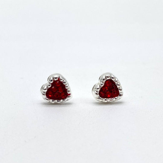 BROQUEL CORAZON ROJO