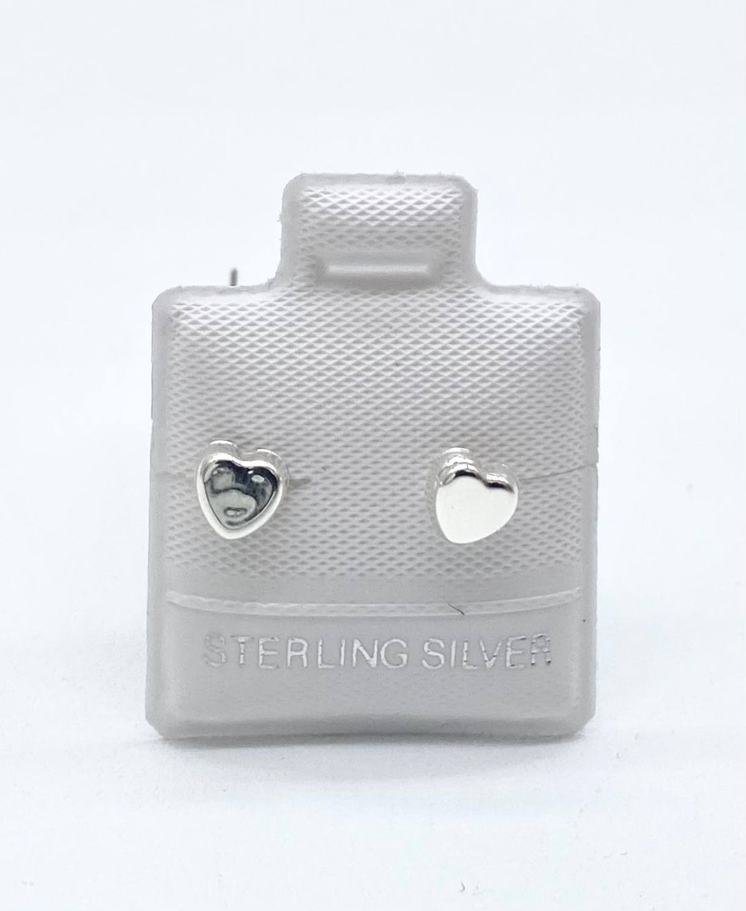 BROQUEL CORAZON LISO PLATA 925