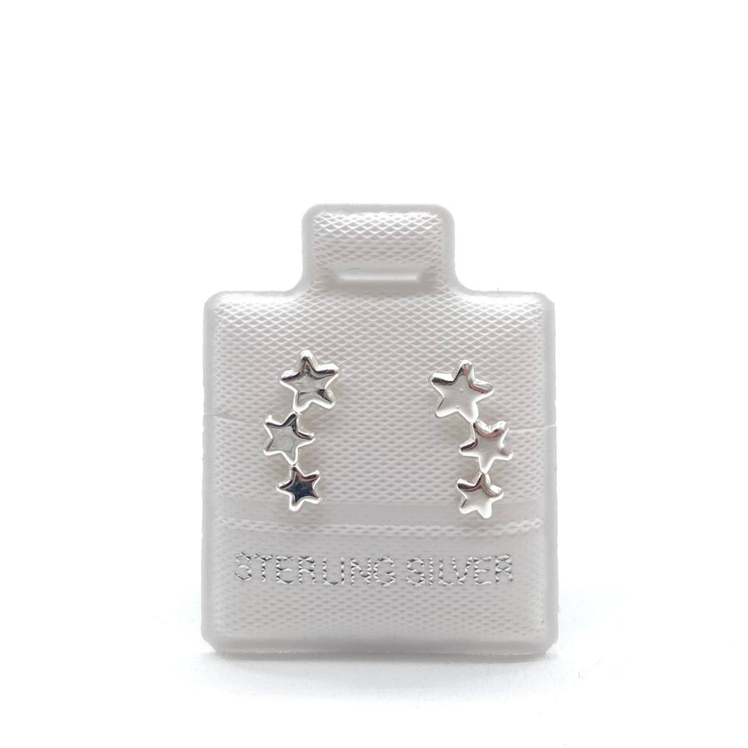 BROQUEL TRIO ESTRELLAS PLATA 925