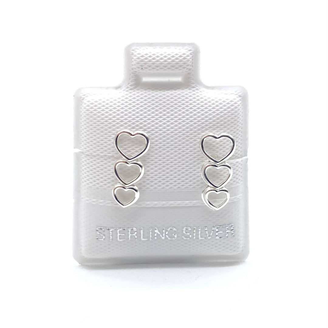 BROQUEL TRES CORAZONES PLATA 925