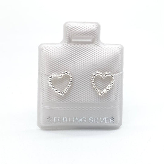 BROQUEL CORAZON SILUETA BOLITAS