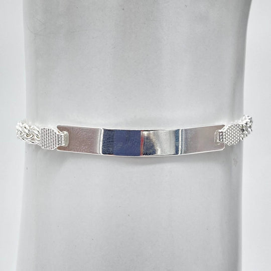 ESCLAVA TEJIDO CHINO PLATA 925