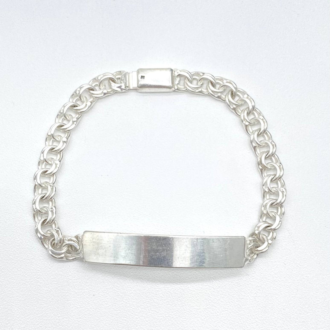 ESCLAVA TEJIDO CHINO PLATA 925