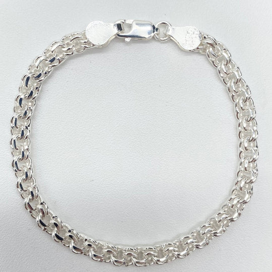 PULSO TEJIDO CHINO PLATA 925