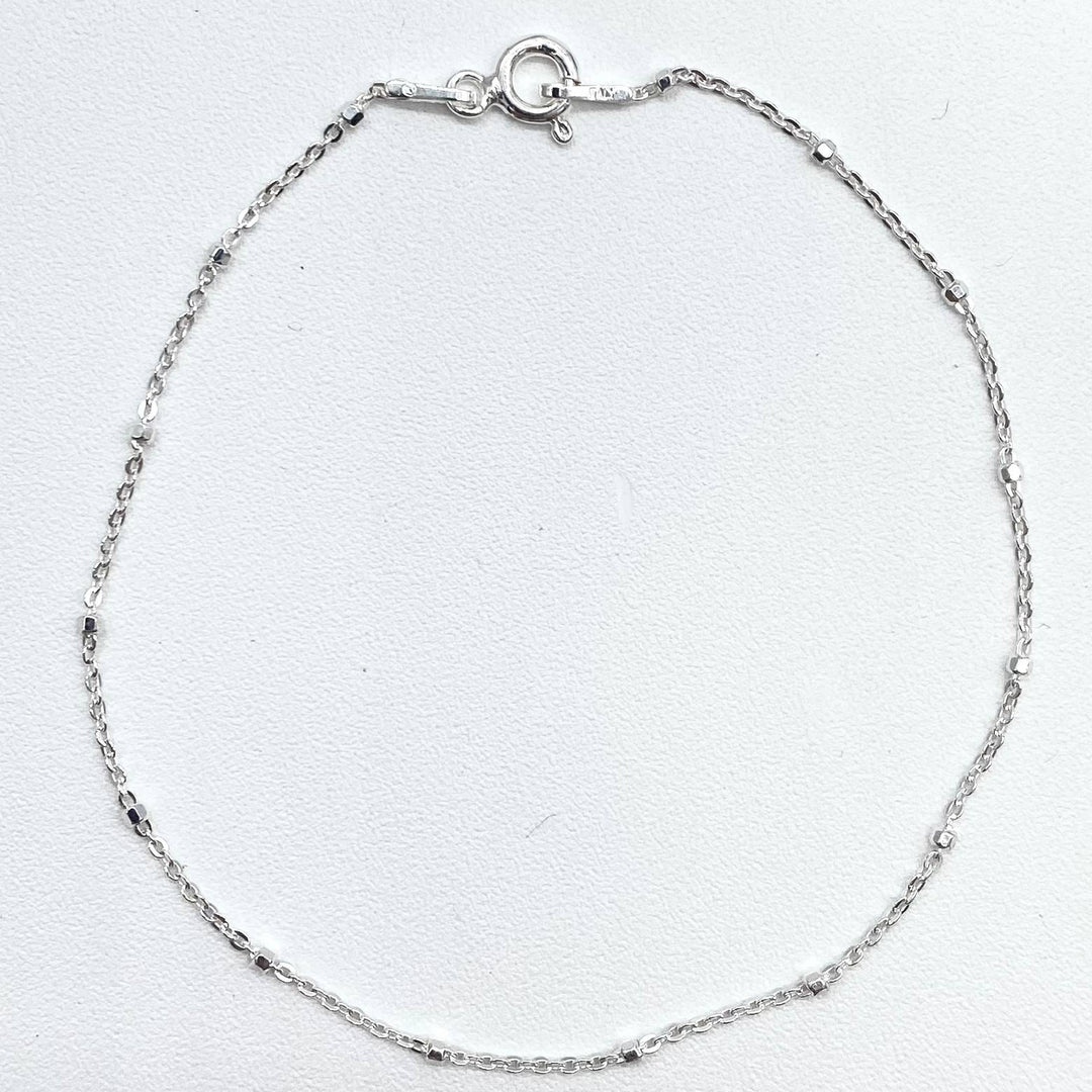 PULSO ANCLA BOLITAS PLATA 925