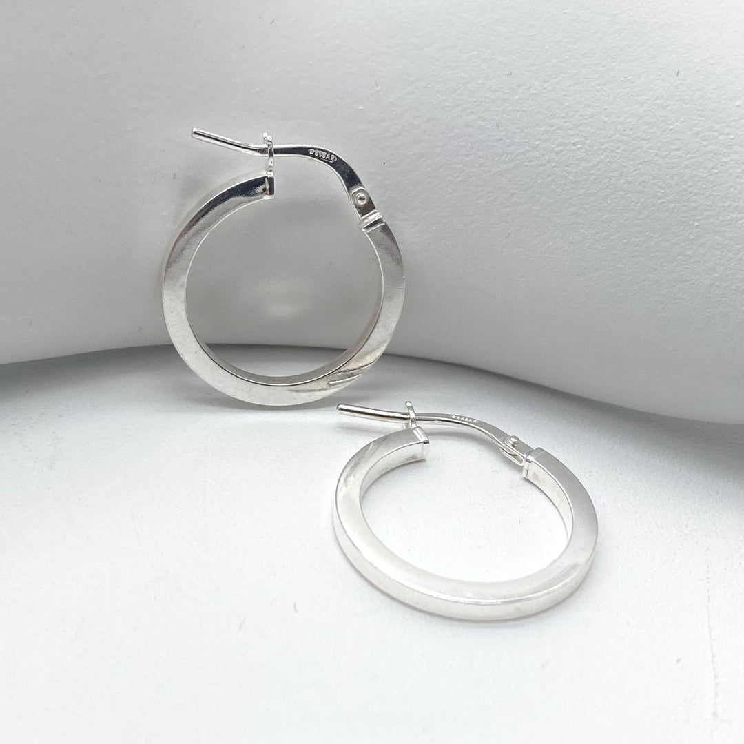ARRACADA LISA PLATA 925