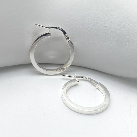 ARRACADA LISA PLATA 925