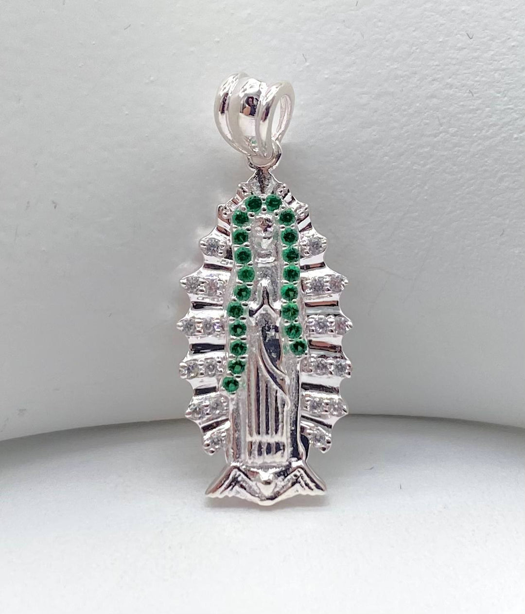 DIJE VIRGEN GUADALUPE PLATA 925