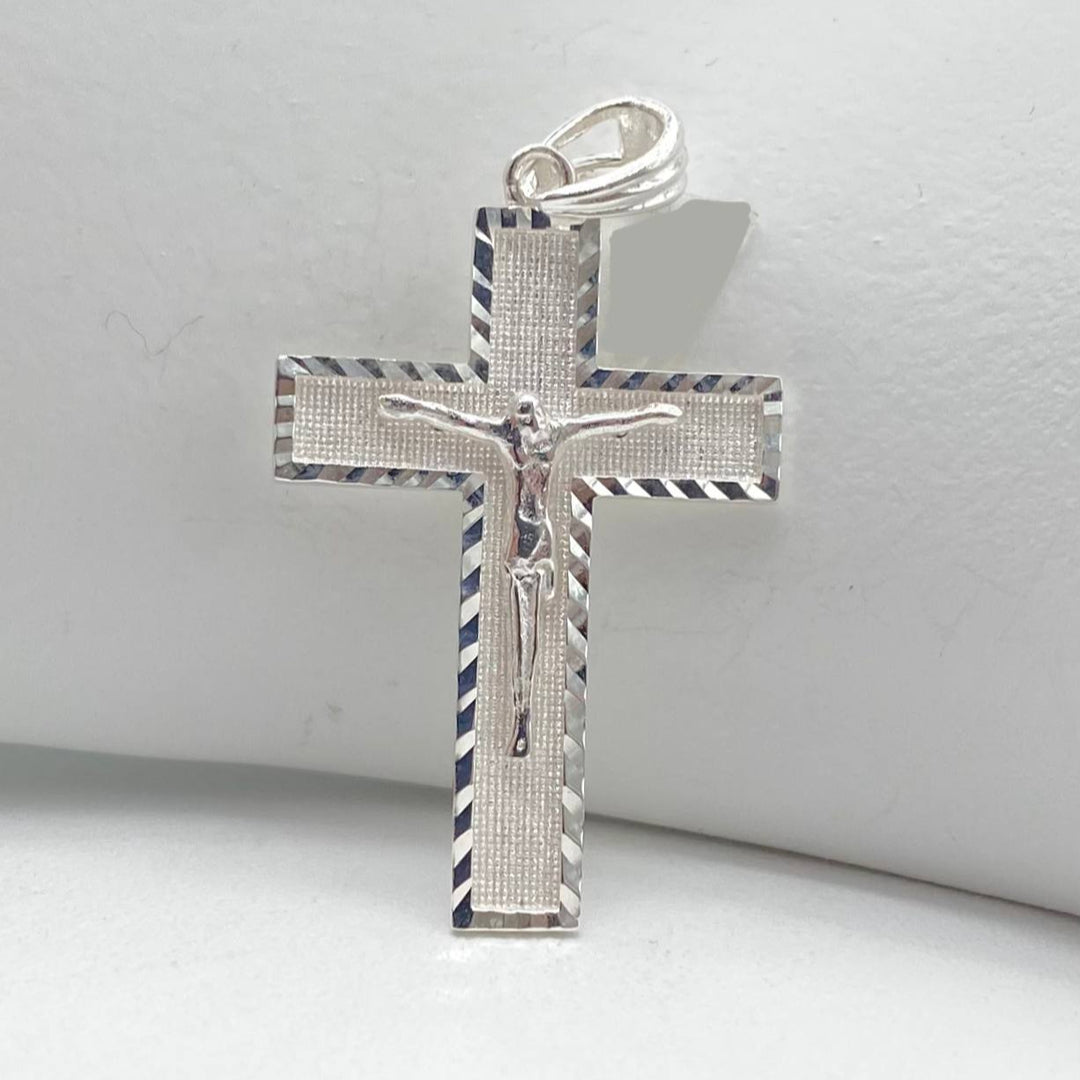DIJE CON CRISTO PLATA 925