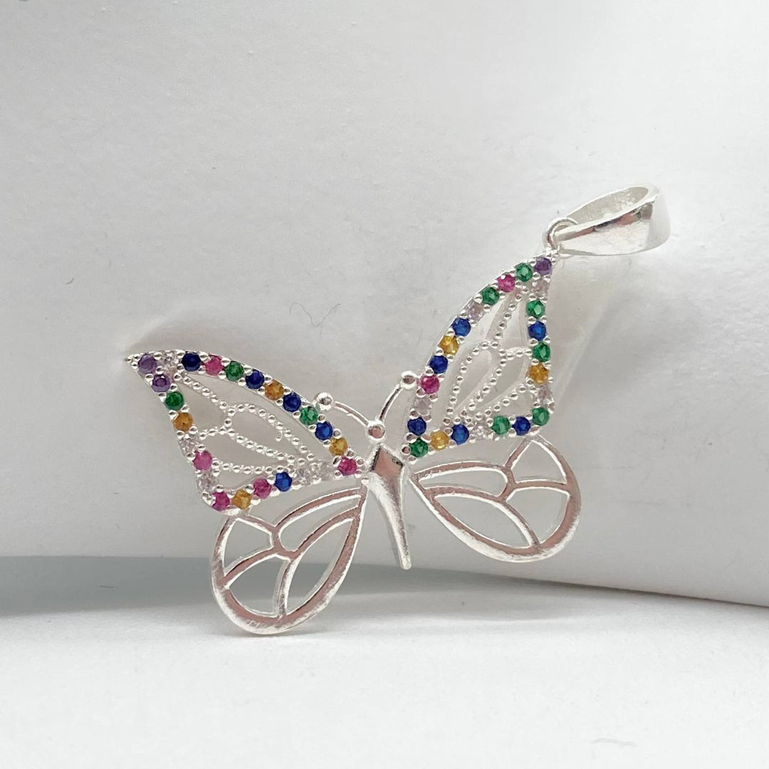 DIJE MARIPOSA PLATA 925