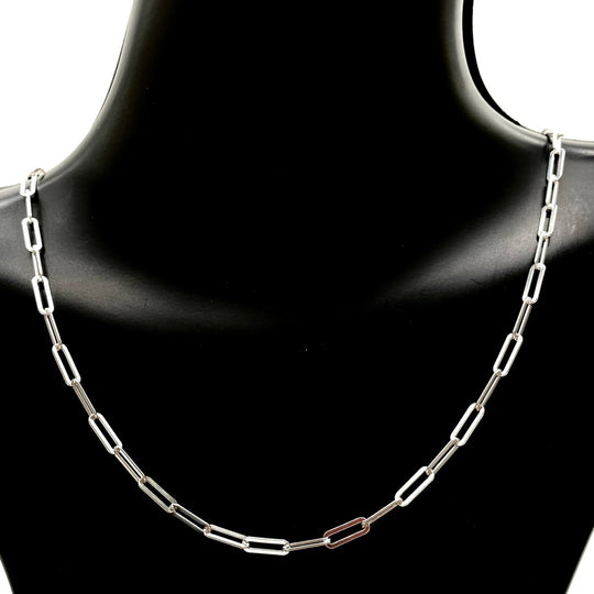 CADENA ESLABON PLATA 925