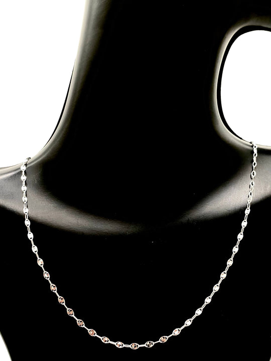 CADENA GUSSI TORSAL PLATA 925