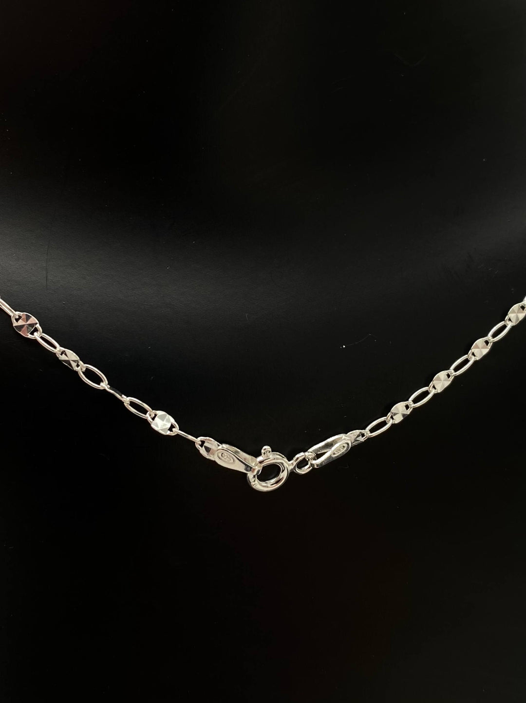 CADENA GUSSI TORSAL PLATA 925