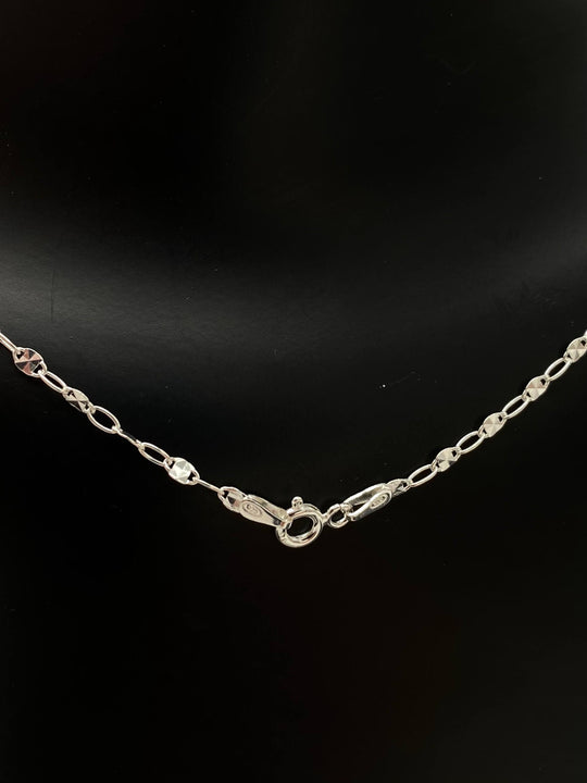 CADENA GUSSI TORSAL PLATA 925