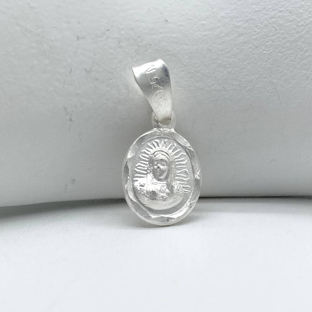 MEDALLA VIRGEN GUADALUPE PLATA 925