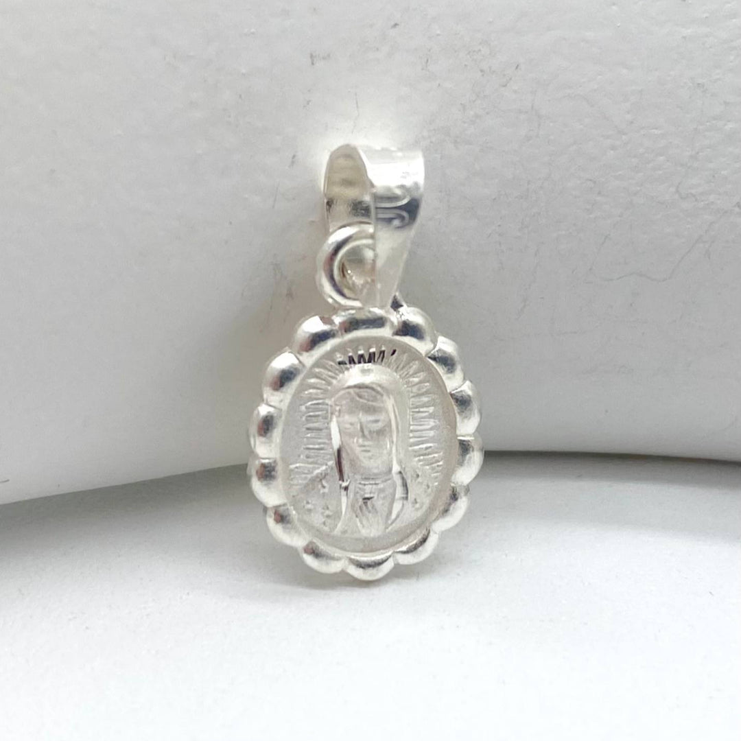 MEDALLA VIRGEN PLATA 925