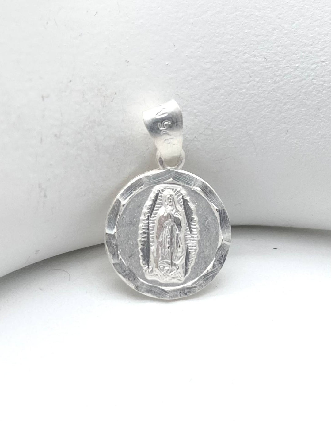 MEDALLA VIRGEN GUADALUPE PLATA 925