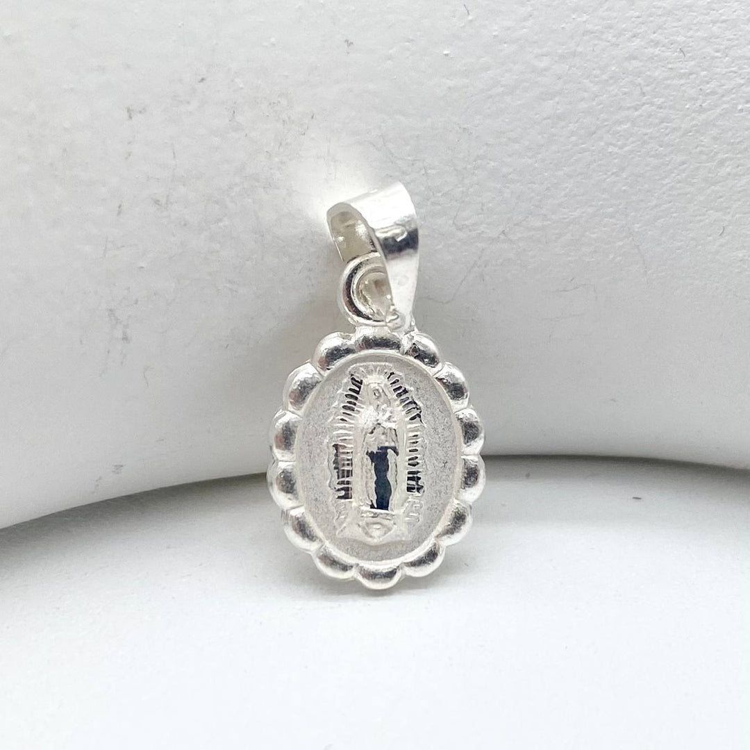 MEDALLA VIRGEN GUADALUPE PLATA 925