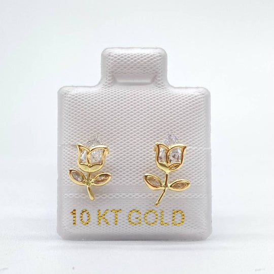 BROQUEL ORO 10K TULIPAN