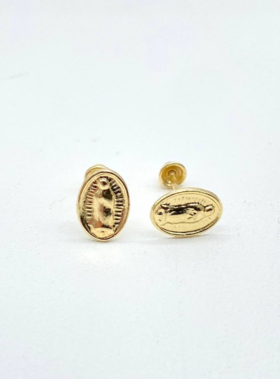 BROQUEL ORO 10K VIRGEN