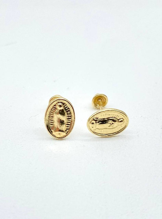 BROQUEL ORO 10K VIRGEN