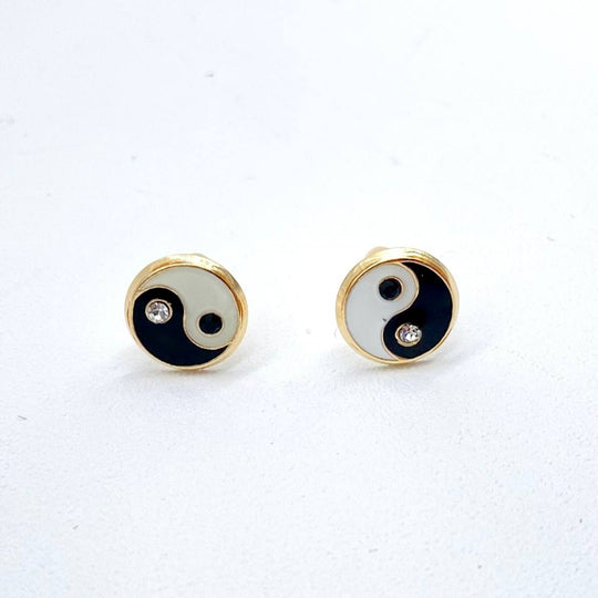 BROQUEL ORO 10K YING YANG