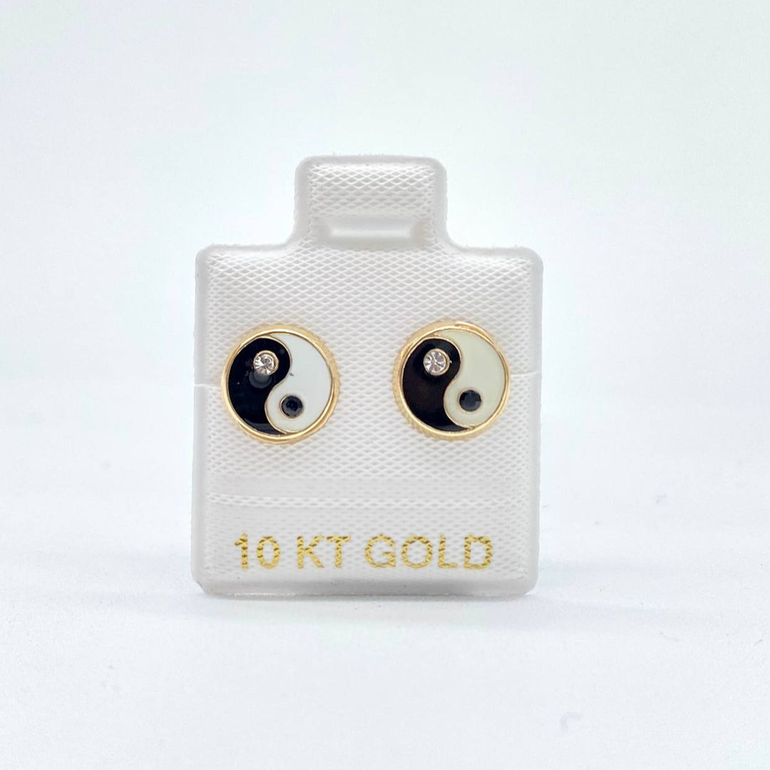 BROQUEL ORO 10K YING YANG