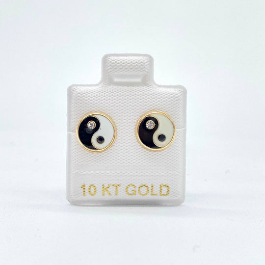 BROQUEL ORO 10K YING YANG