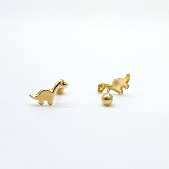 BROQUEL DINOSAURIO ORO 10K