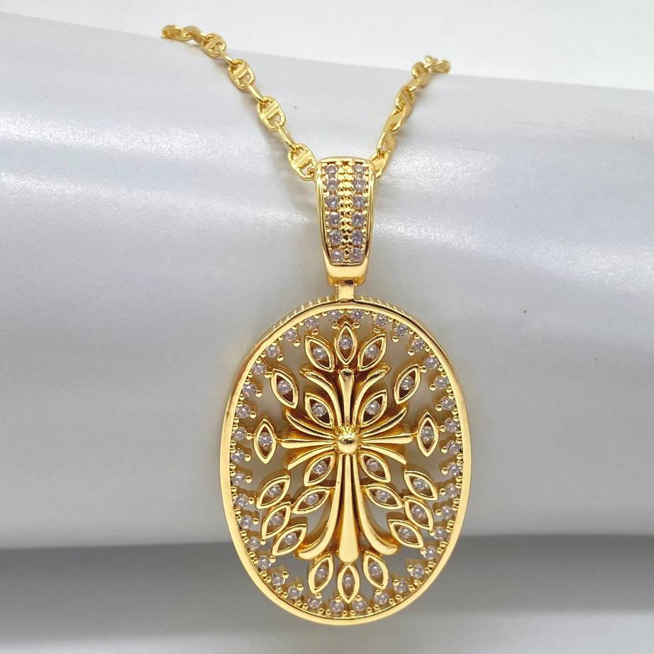 CADENA CHAPA DE ORO 18K