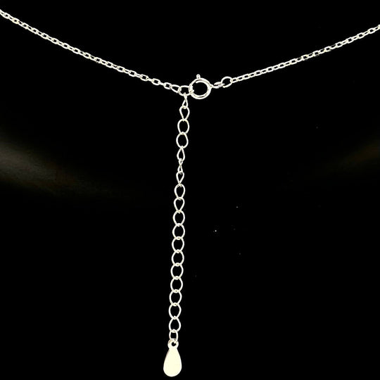 CADENA CON DIJE MOÑO PLATA 925