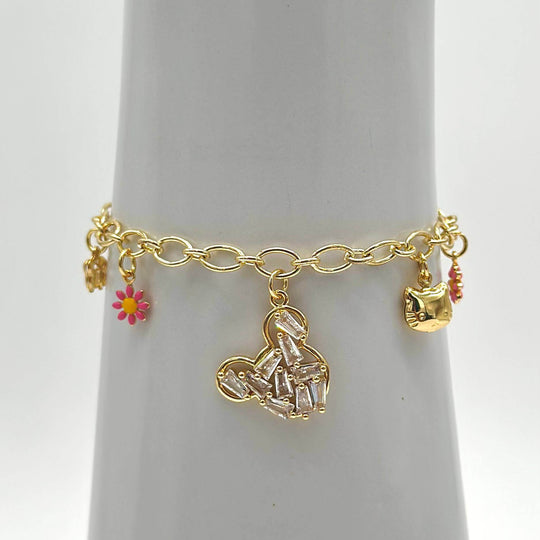 Pulsera Micky - Chapa De Oro 18K | Mael