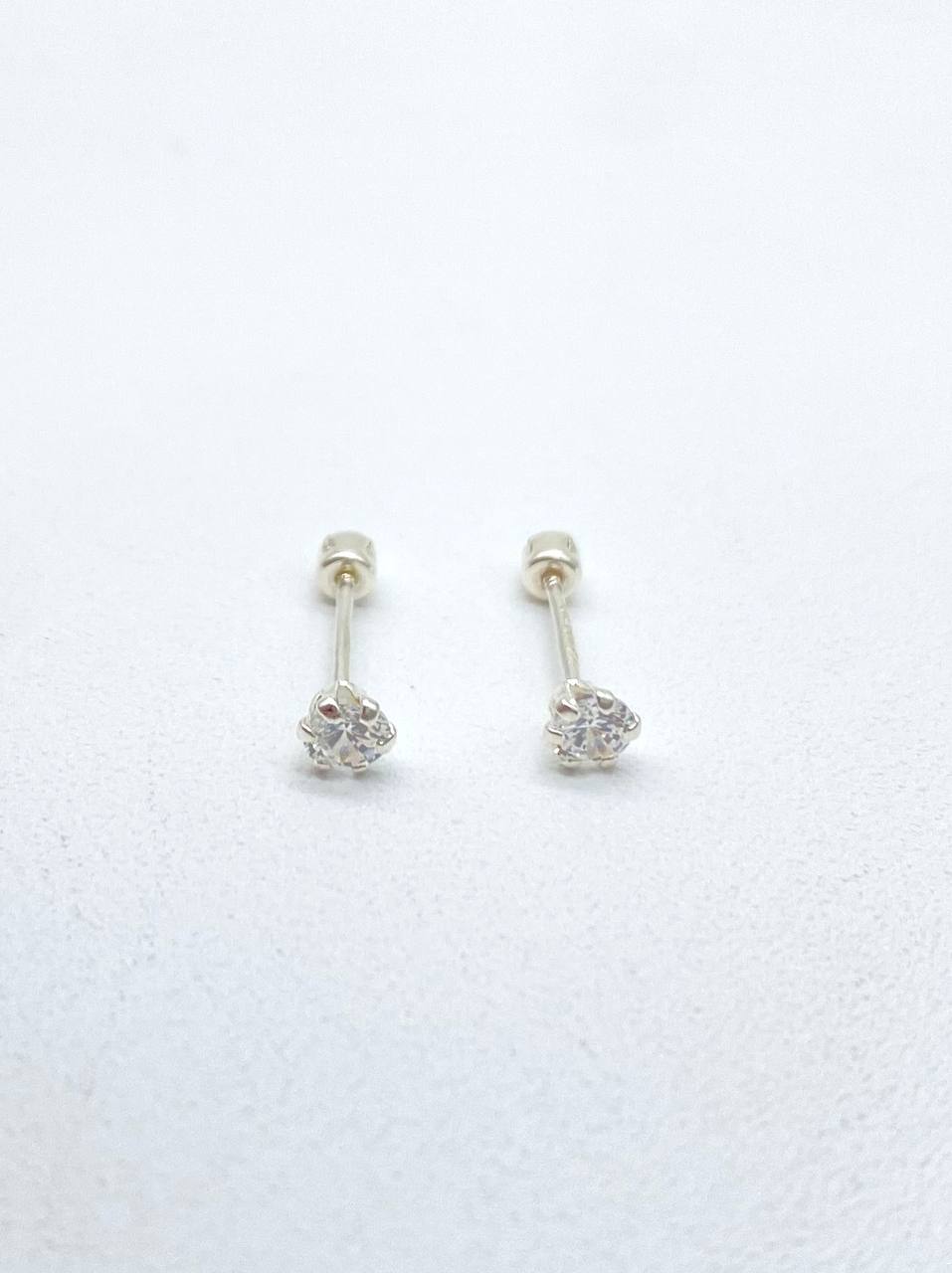 BROQUEL RECTO #3 PLATA 925