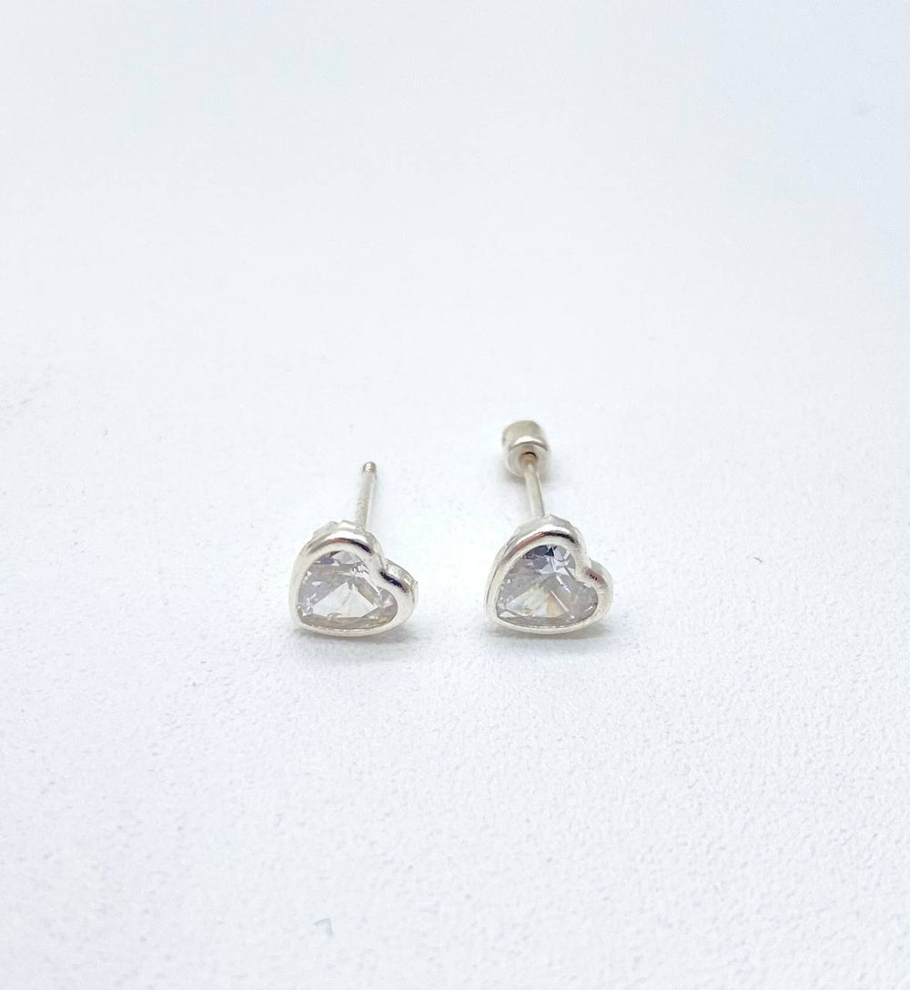 BROQUEL CORAZÓN BICELADO #5 PLATA 925