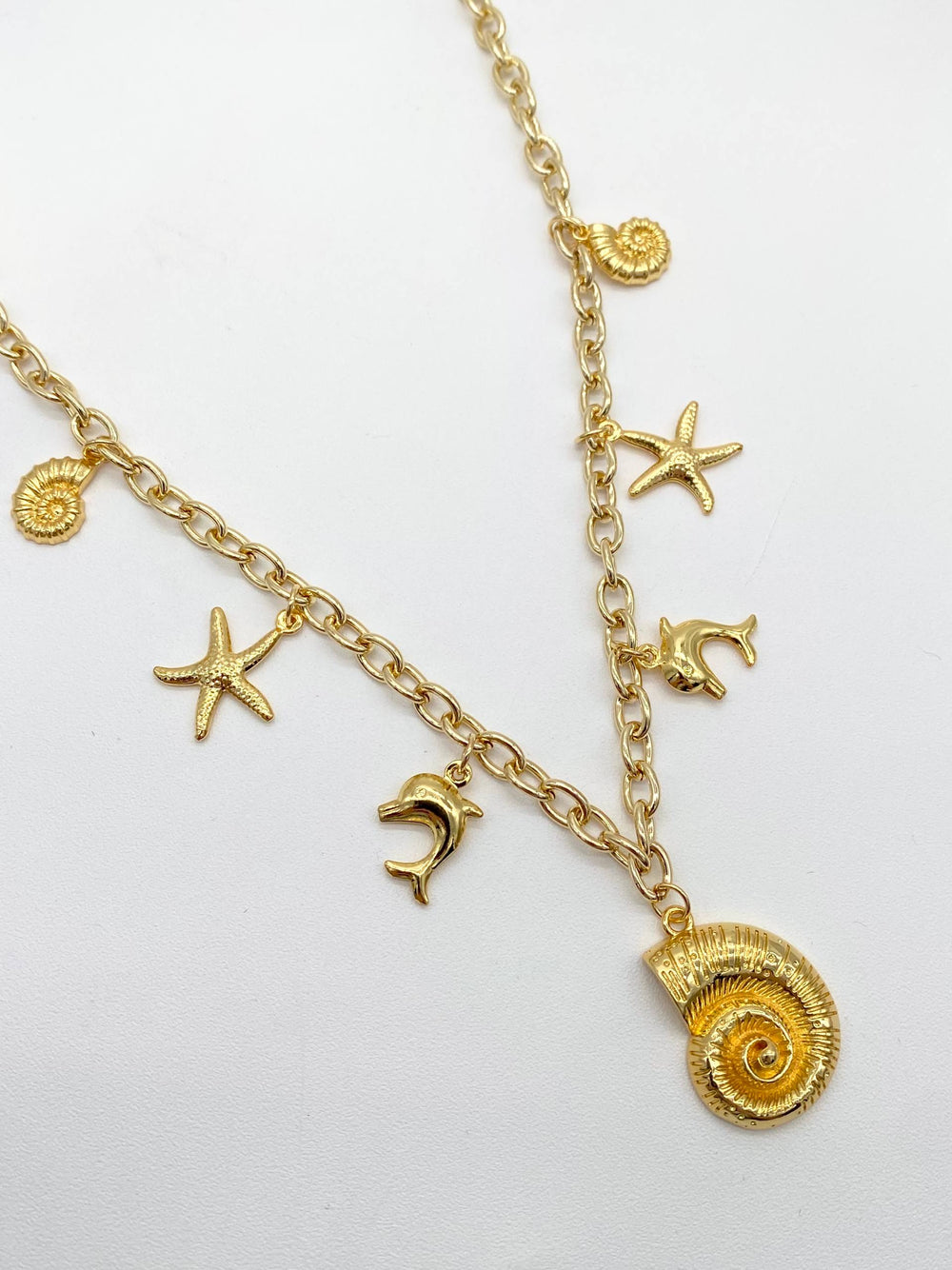 CADENA MAR CHAPA DE ORO 18K