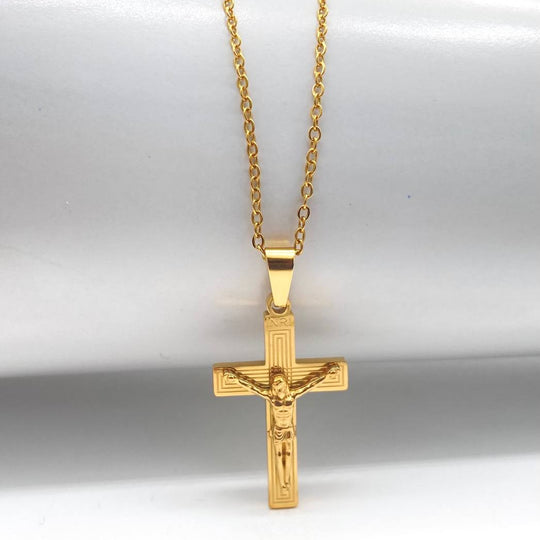 CADENA CRUZ ACERO INOXIDABLE