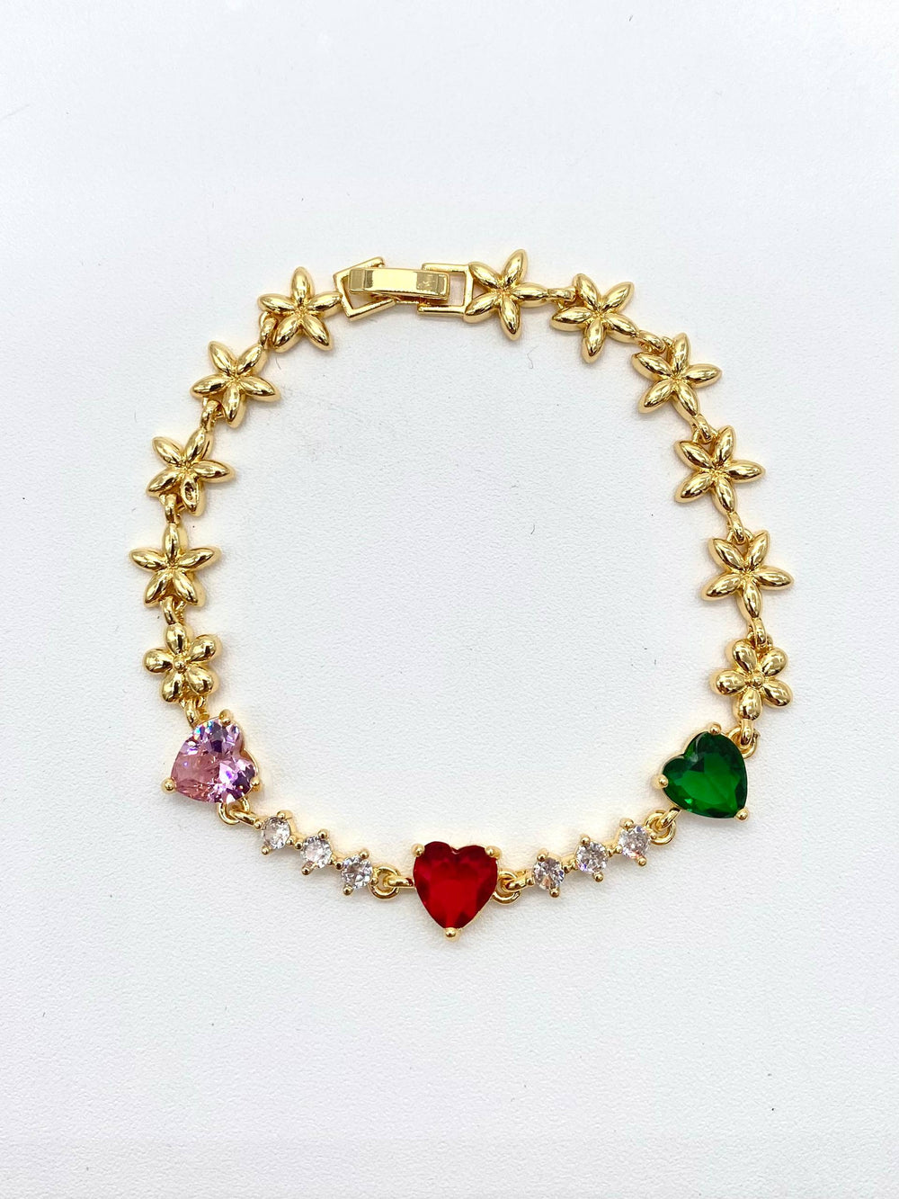 PULSERA TRES CORAZONES