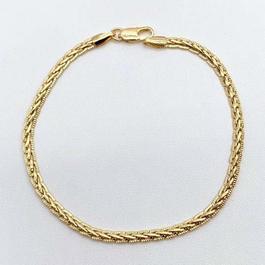 PULSO CHAPA DE ORO 18K