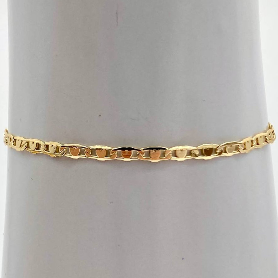 PULSO GUCCI MINI CHAPA DE ORO 18K