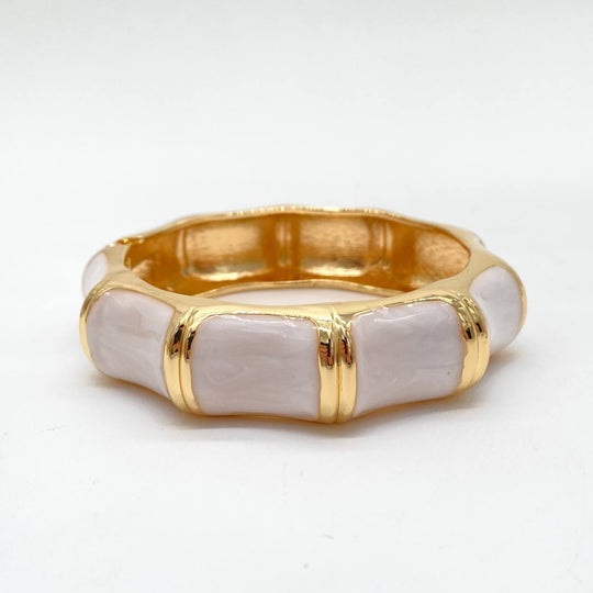 BRAZALETE ESMALTADO BLANCO