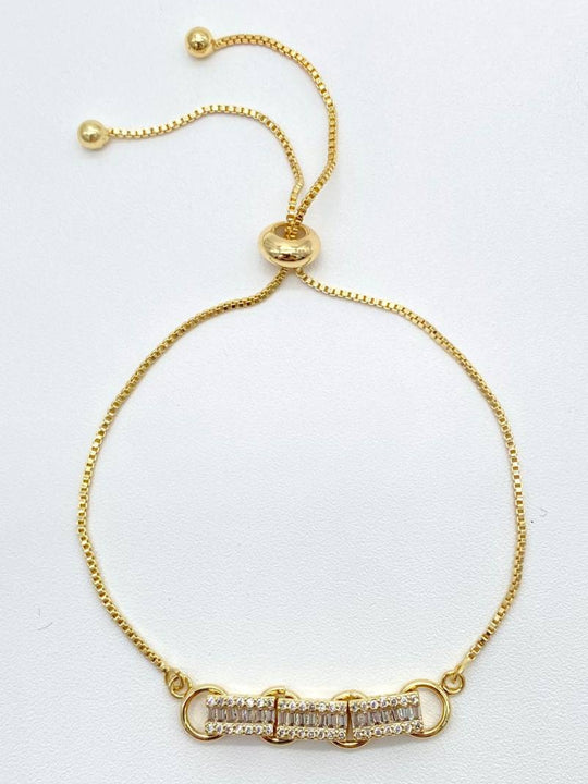 PULSO BARRA CHAPA DE ORO 18K