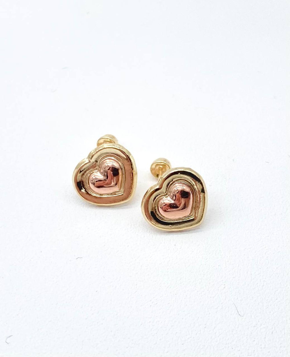 CORAZÓN CON ROSE GOLD