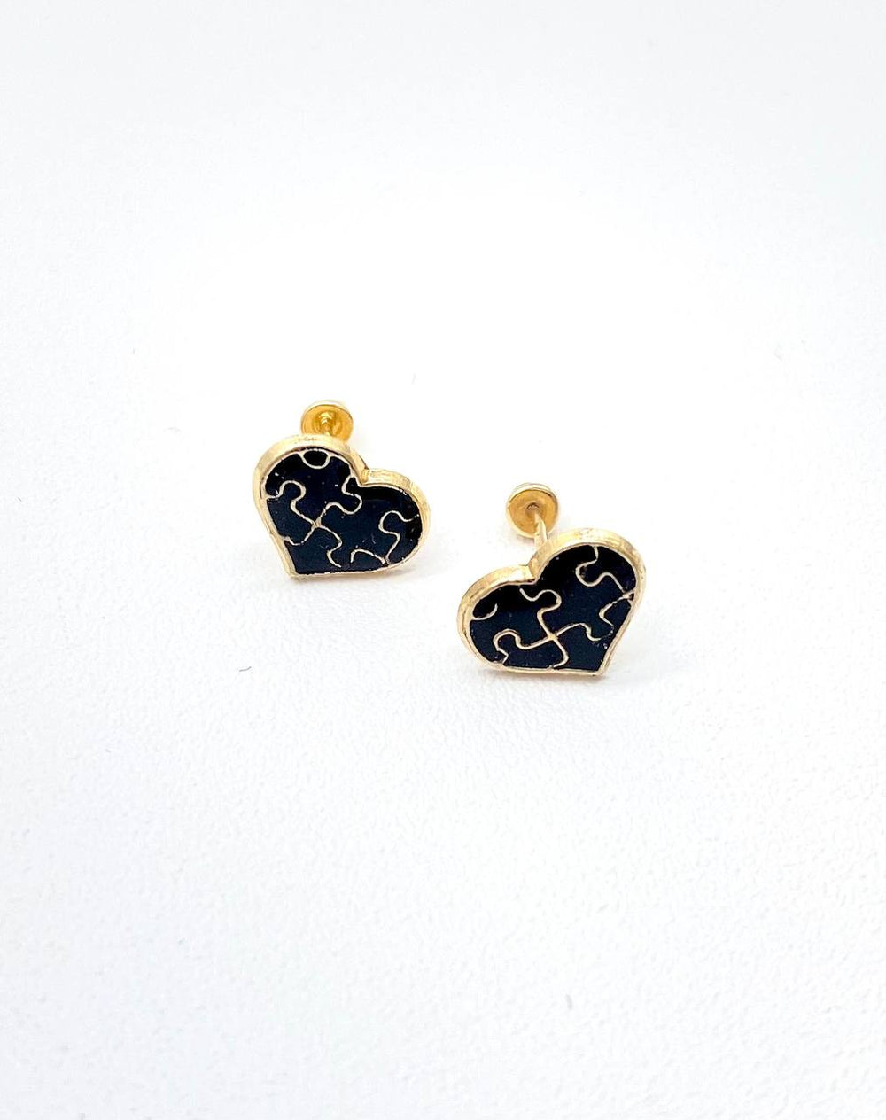 CORAZÓN ROMPECABEZAS NEGRO