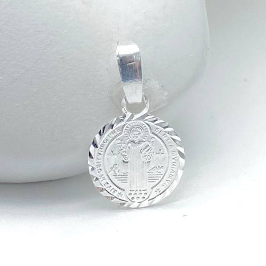 MEDALLA MINI SAN BENITO PLATA 925