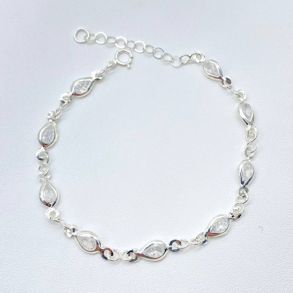 PULSO GOTAS PLATA 925