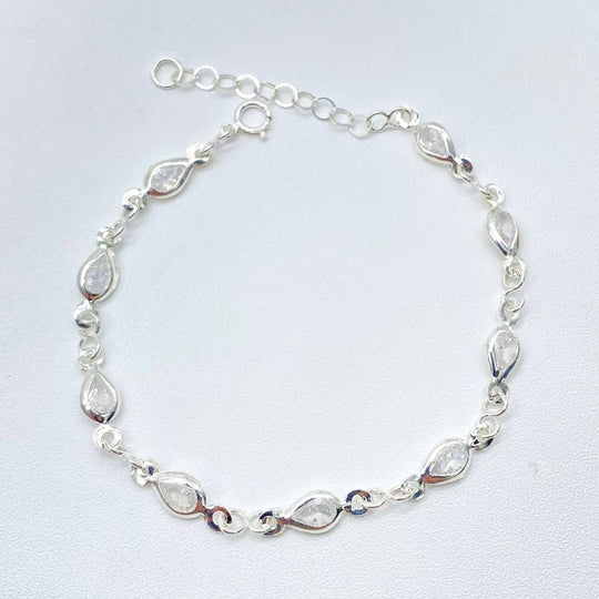PULSO GOTAS PLATA 925