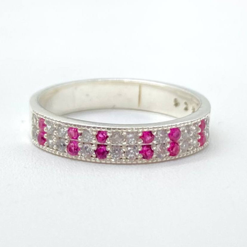 ANILLO CHURUMBELA DOBLE PLATA 925 #94