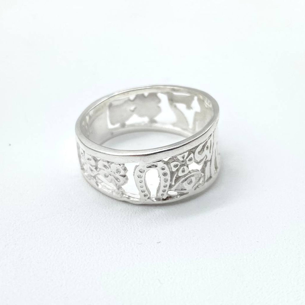 ANILLO DE LA SUERTE PLATA 925