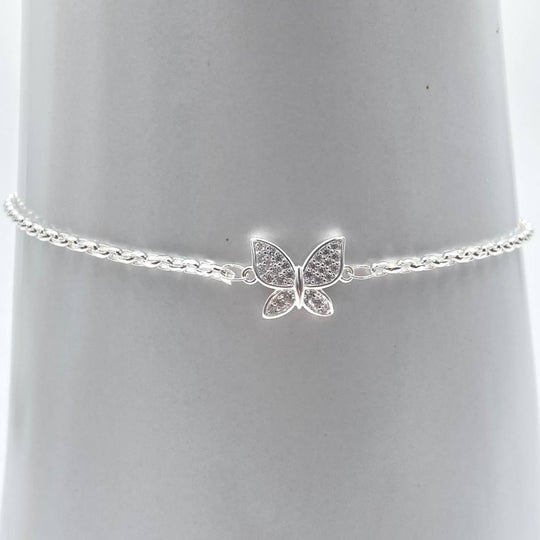 PULSO MARIPOSA PLATA 925