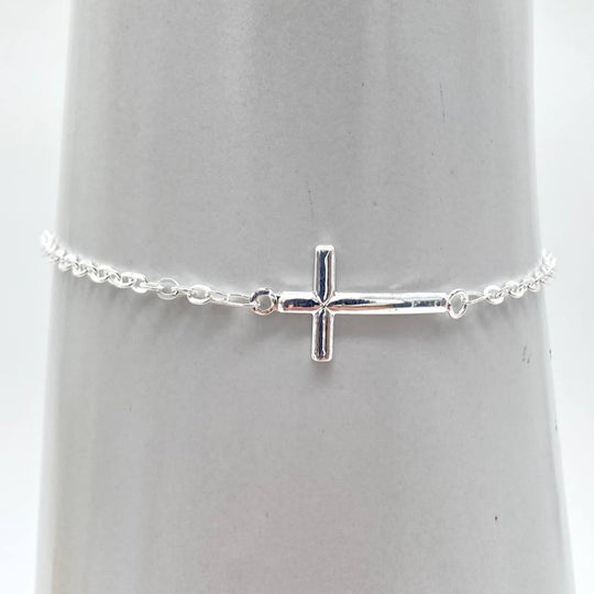 PULSO CRUZ PLATA 925